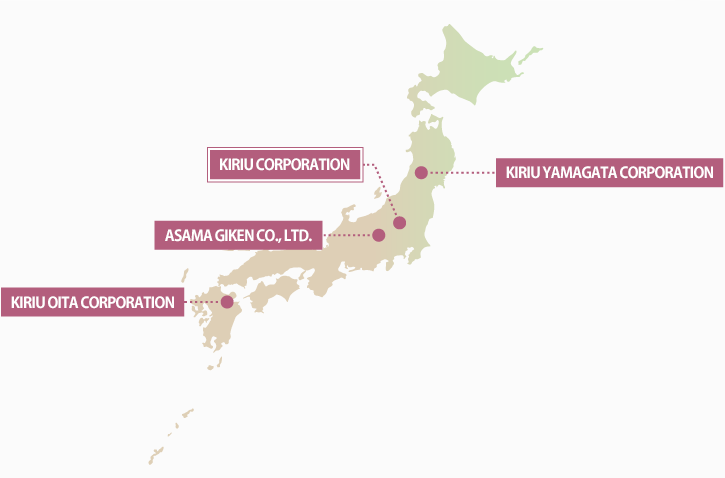 KIRIU Group Japan